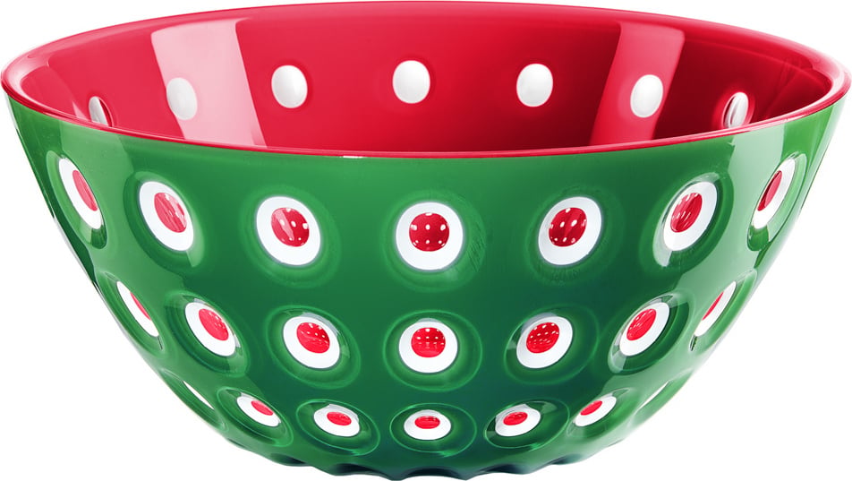 Miska Le Murrine 20 cm zielono-czerwona