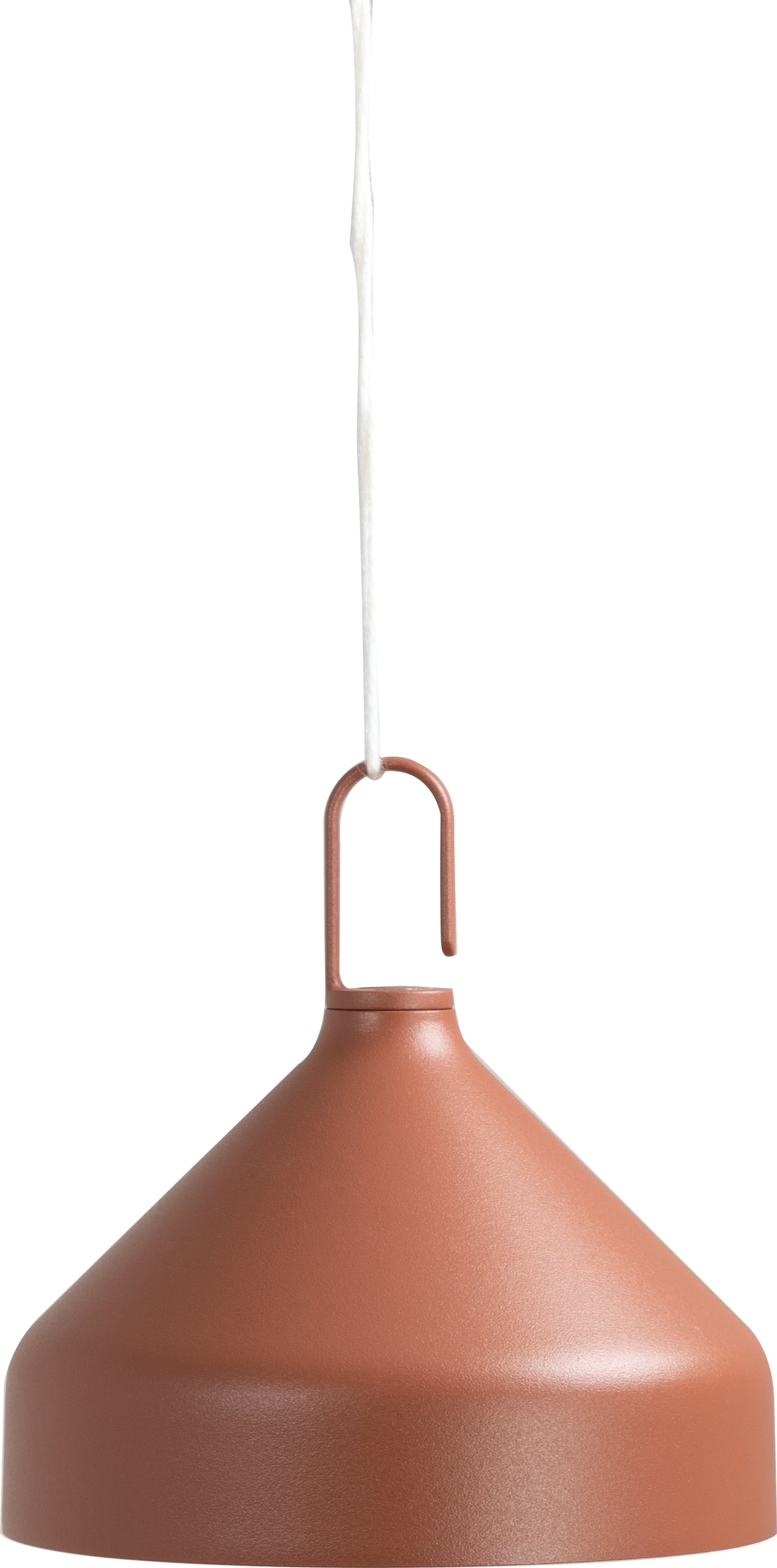Lampa wisząca bezprzewodowa Amelie terakota