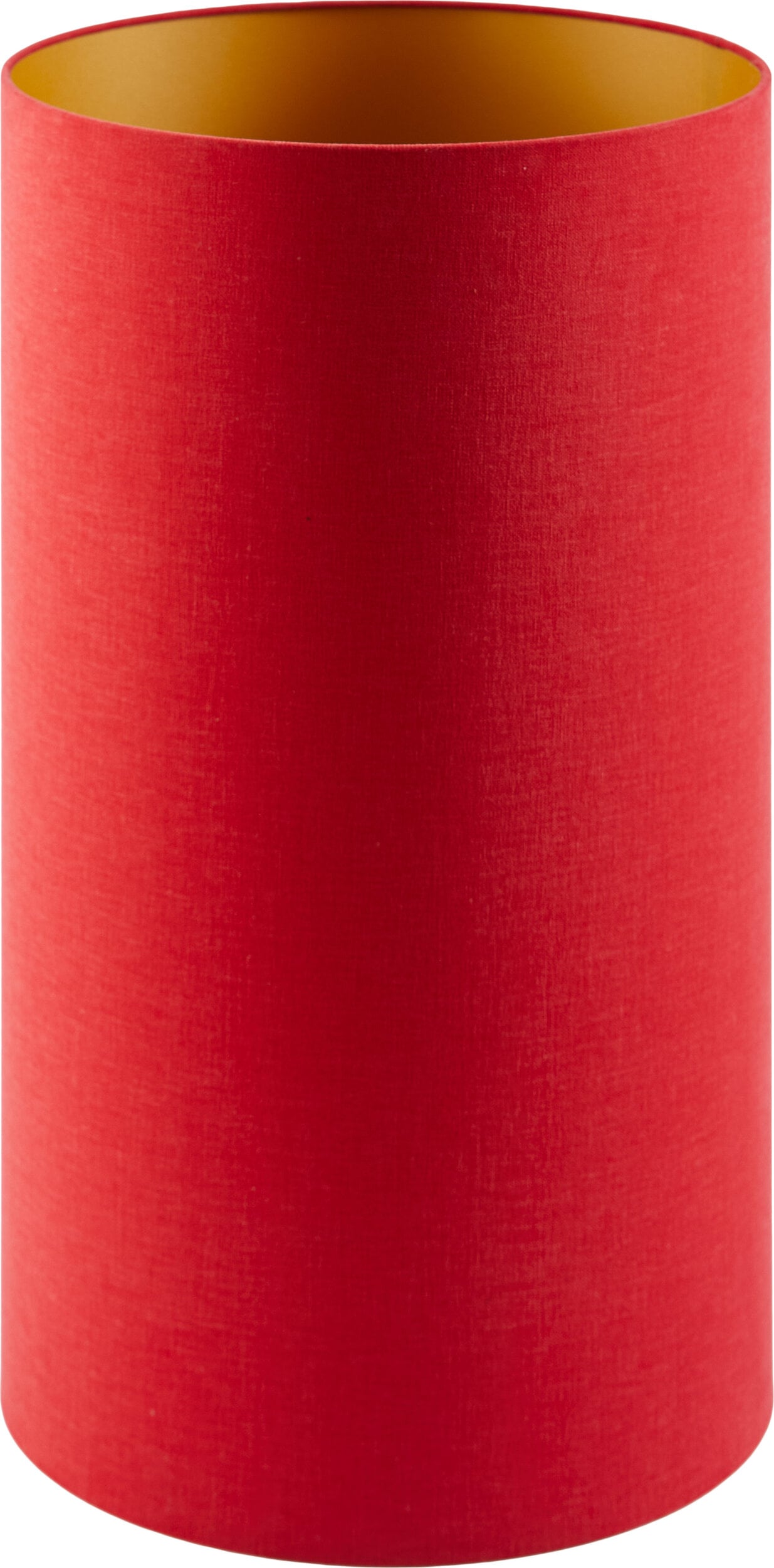 Abażur do lampy Soft Canvas 35 cm czerwony
