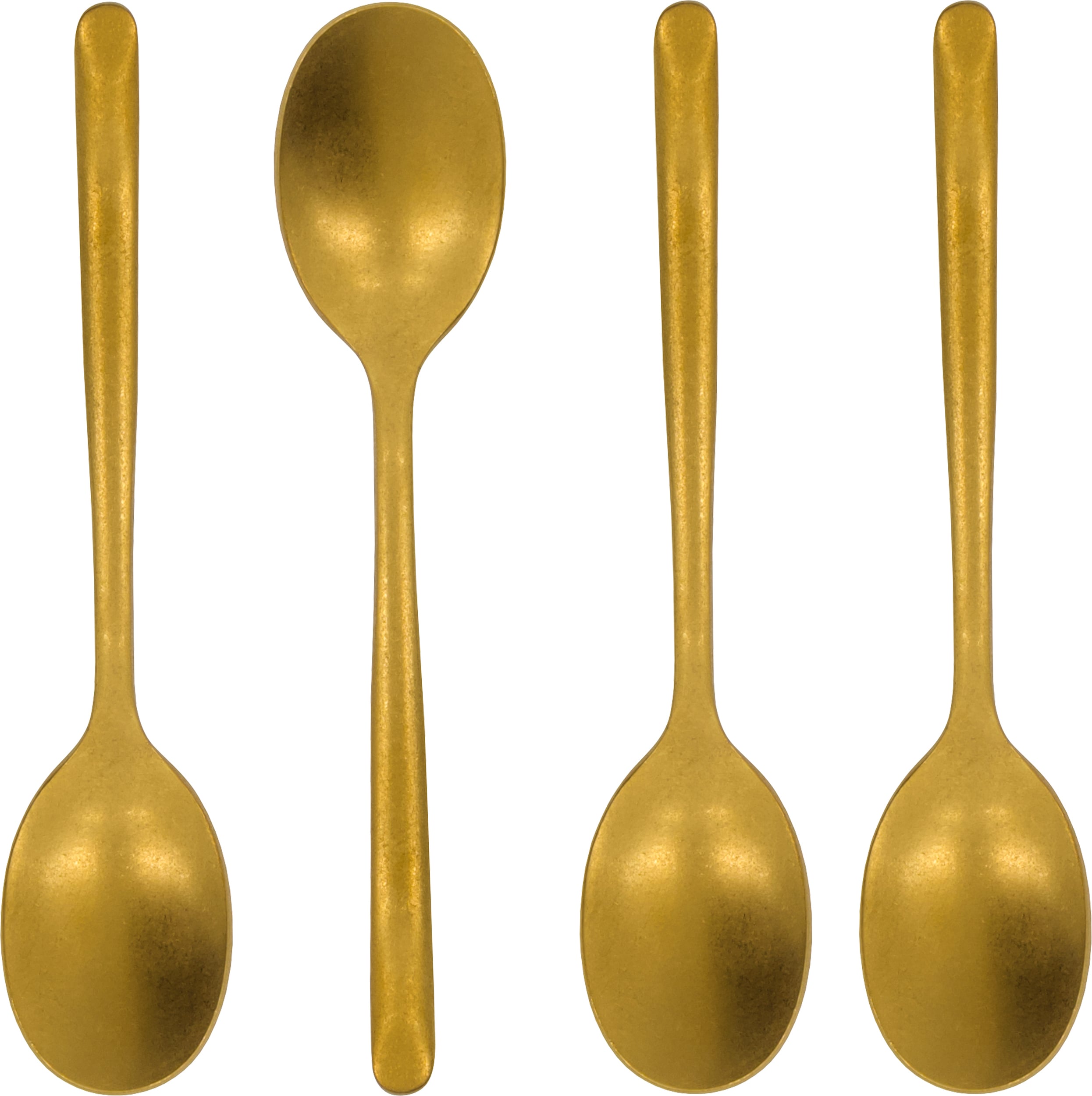 Łyżeczki do herbaty NVSpoon antyczne złoto 4 szt.