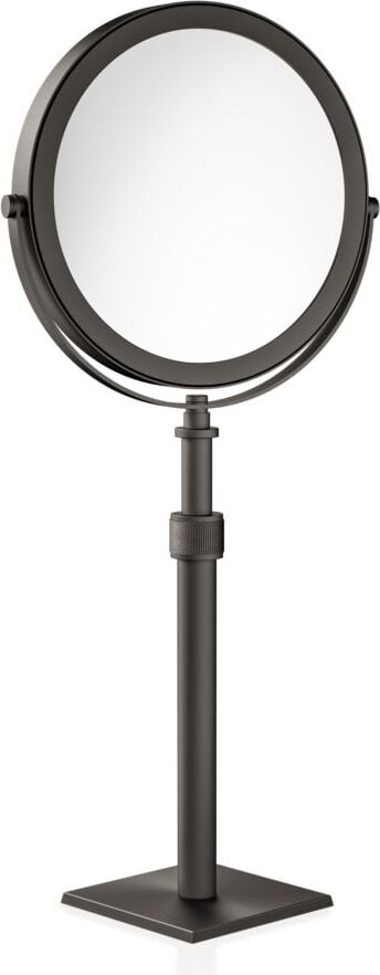 Lusterko kosmetyczne powiększające x5 Decor Walther ciemny metal mat