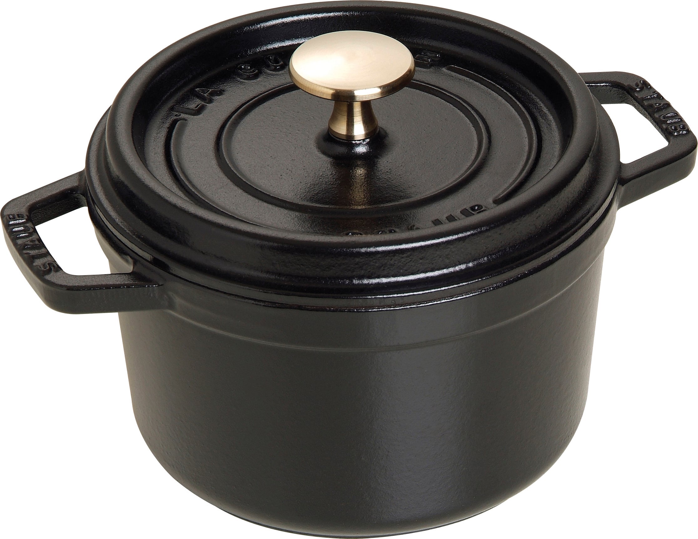 Garnek La Cocotte 1 2 l czarny żeliwny