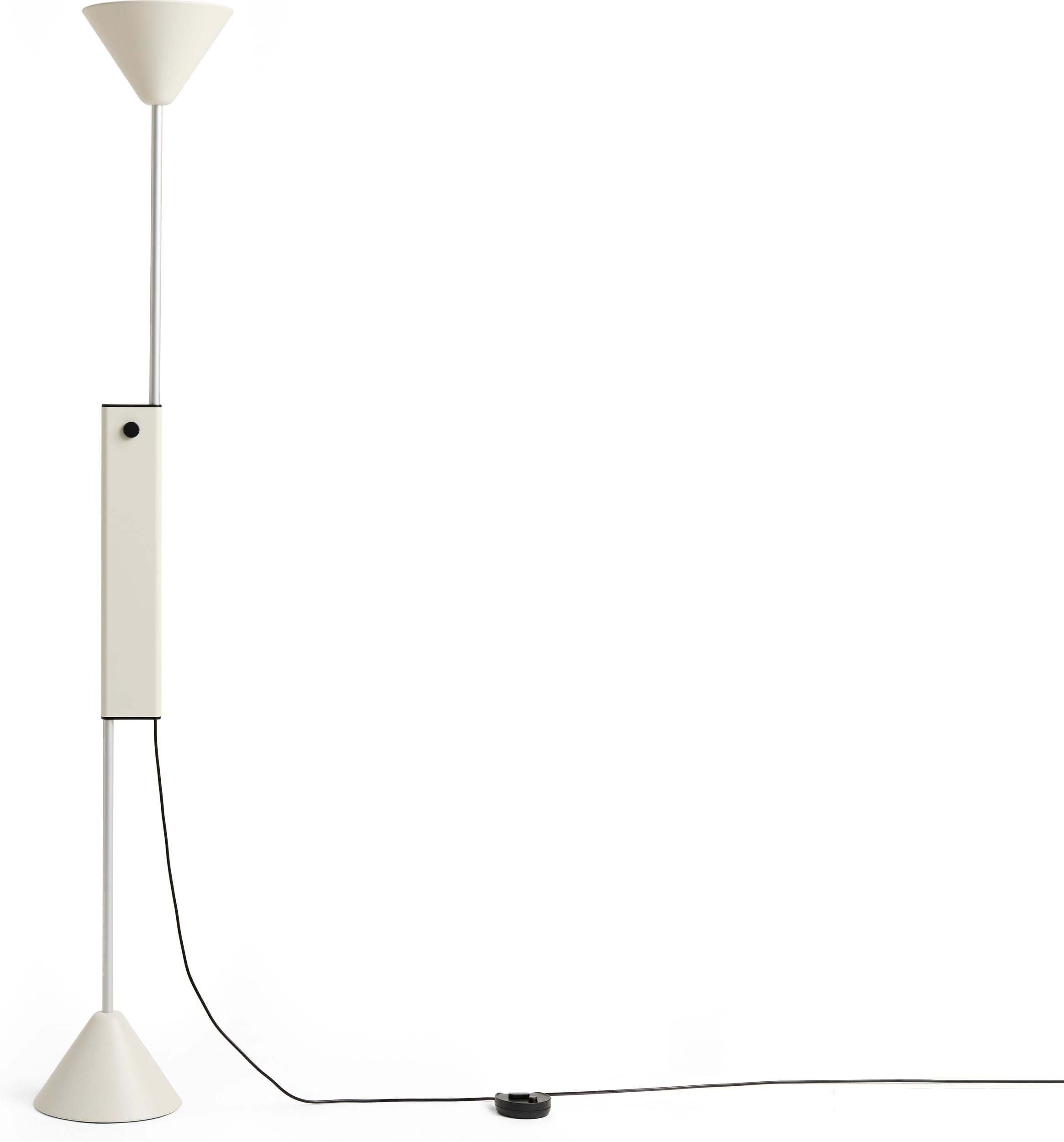 Lampa podłogowa z regulacją wysokości Twist 200 cm beżowa