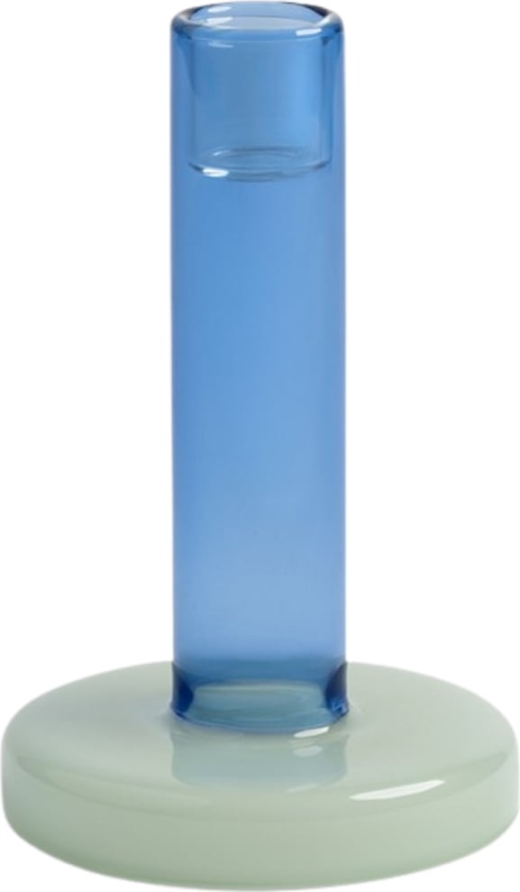 Świecznik Bole 15 cm morski