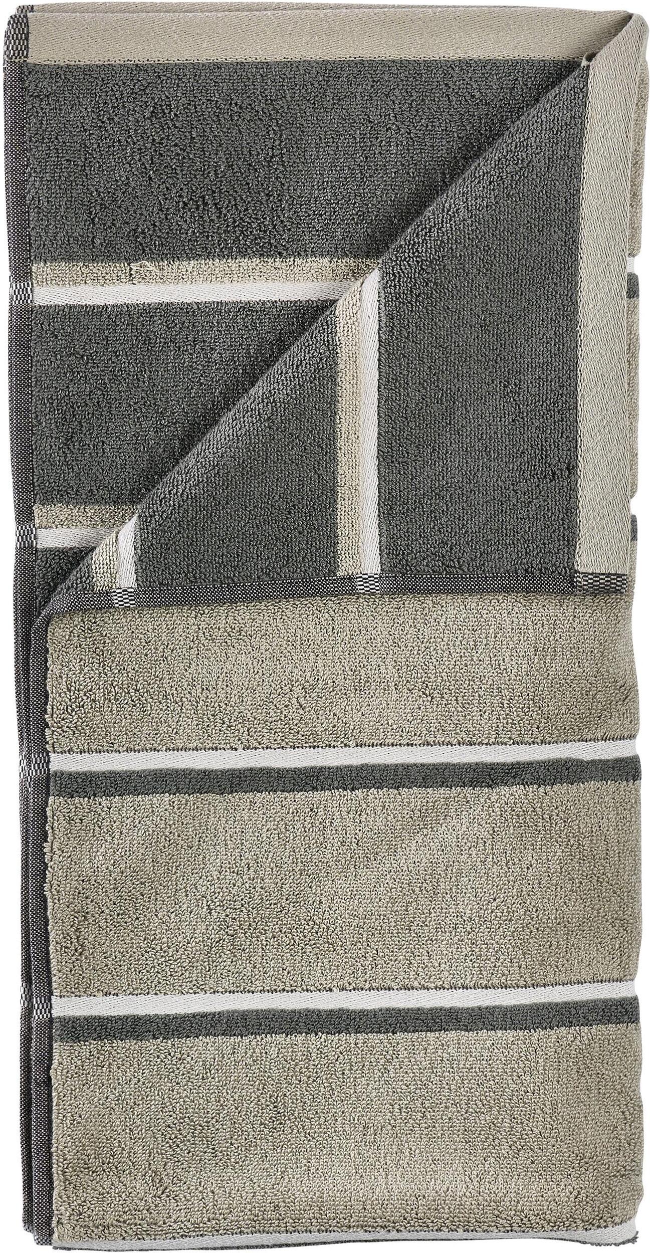 Ręcznik kąpielowy Sauna 50 x 100 cm zielono-szary