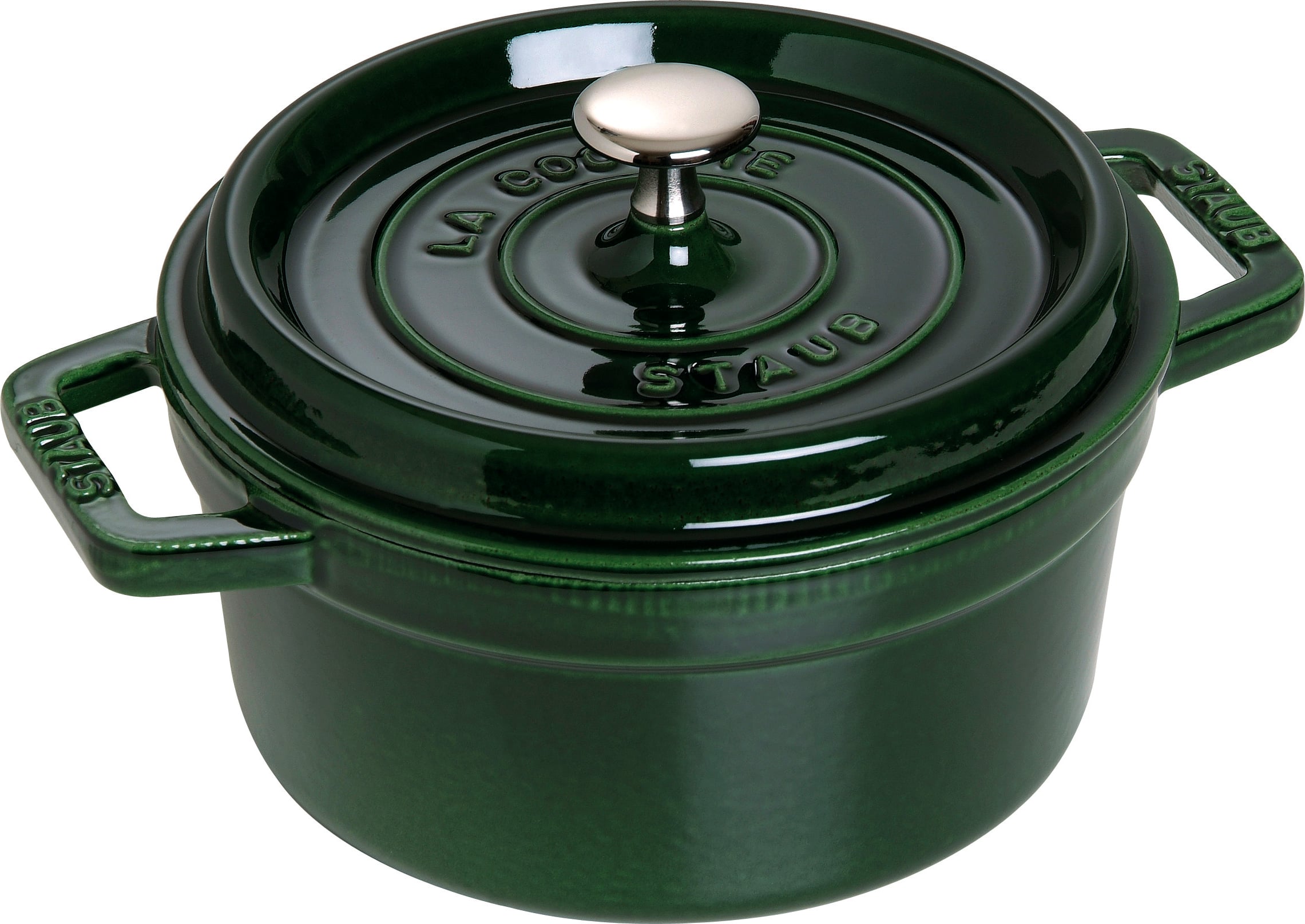 Garnek La Cocotte 2 2 l zielony żeliwny