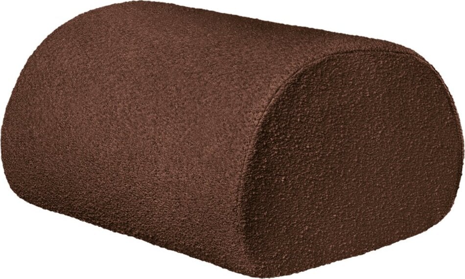 Puf Rouli Pure Bouclé brązowy