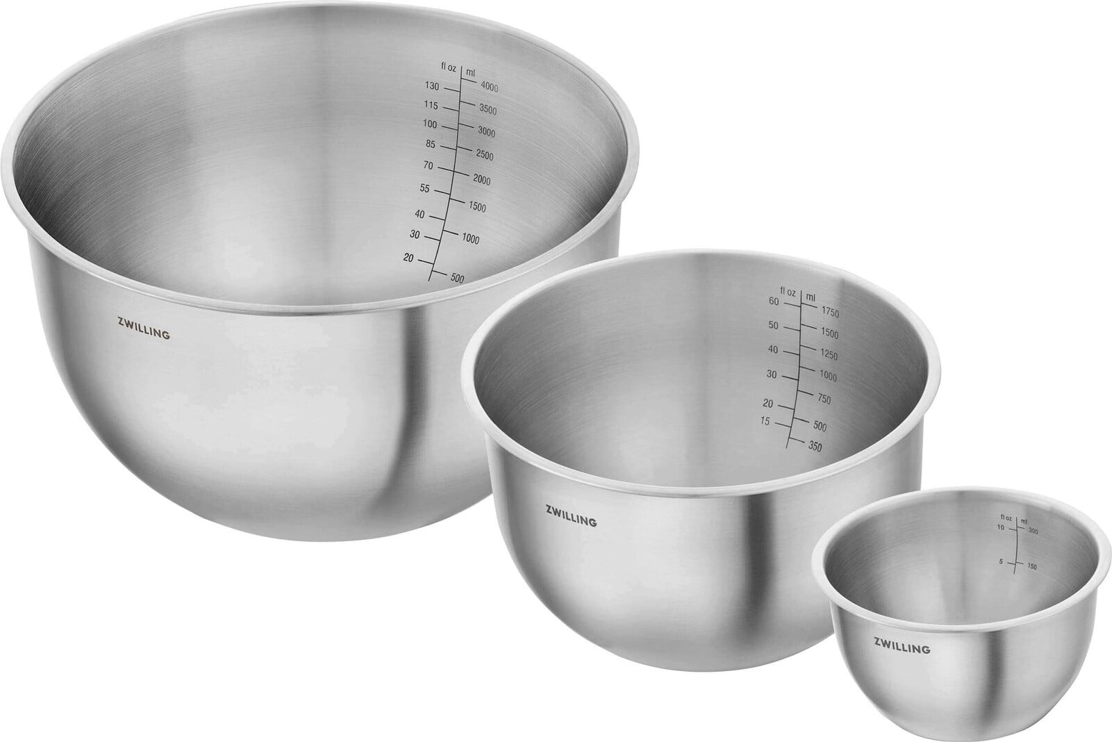 Miski kuchenne Fresh & Save stalowe 3 szt.