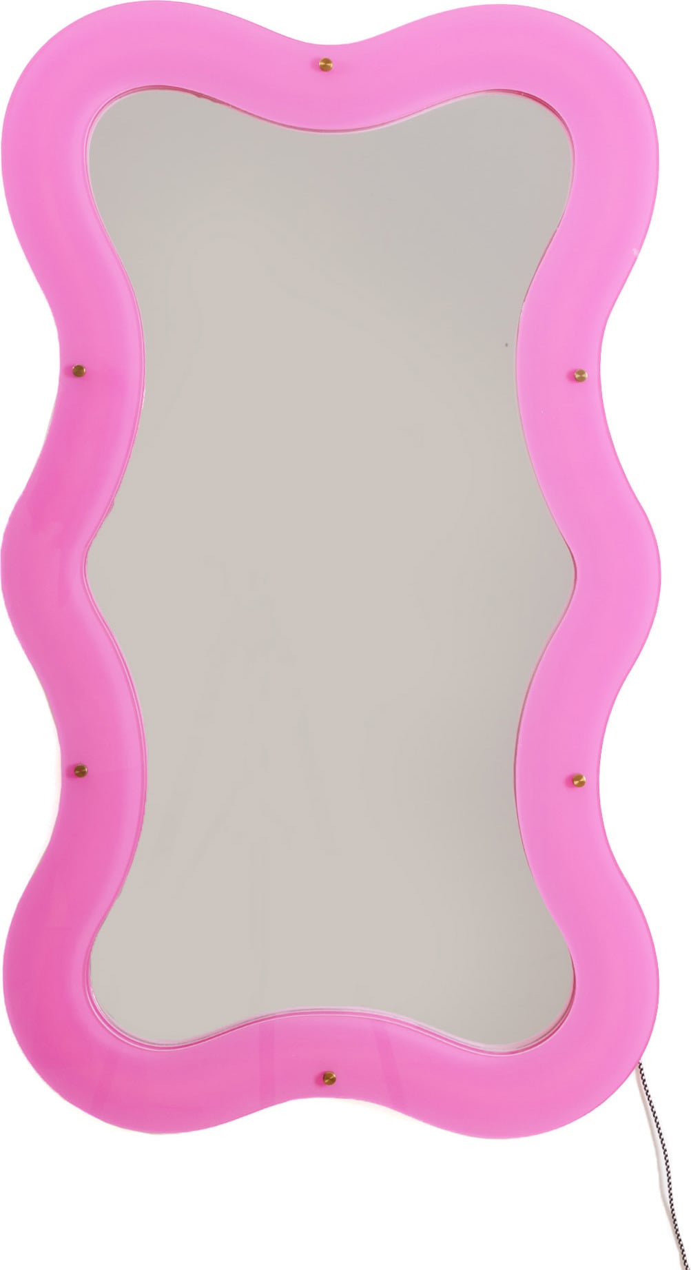 Lustro ścienne Supercurve 59 x 102 cm z podświetleniem LED
