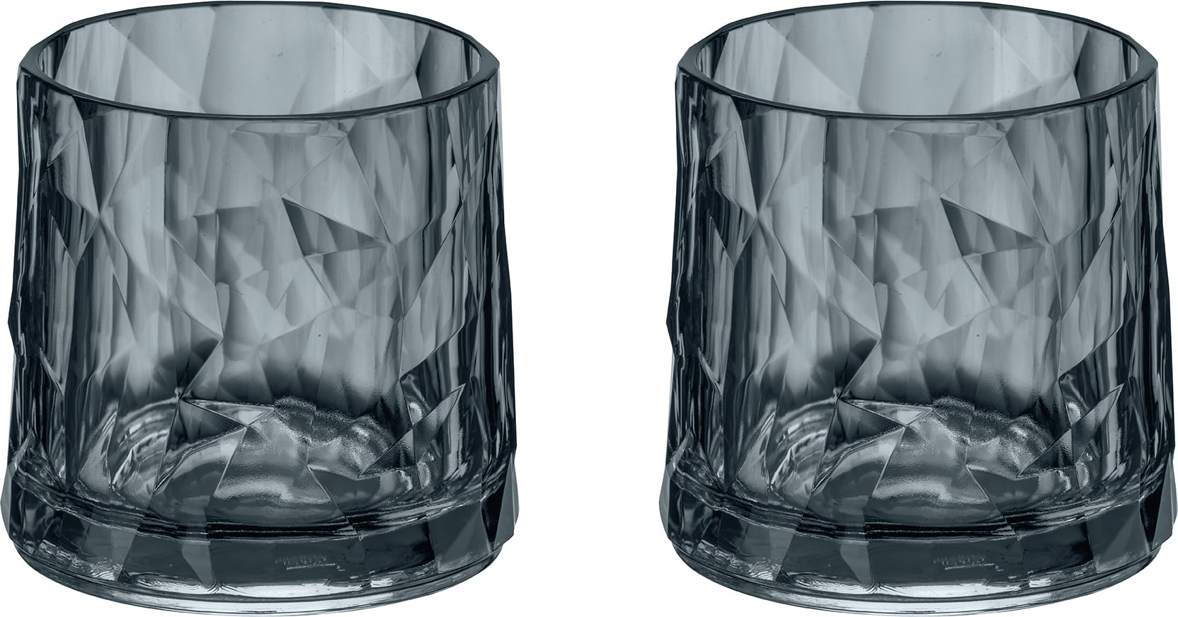 Szklanki z tworzywa Club No. 2 Tritan 250 ml szare 2 szt.