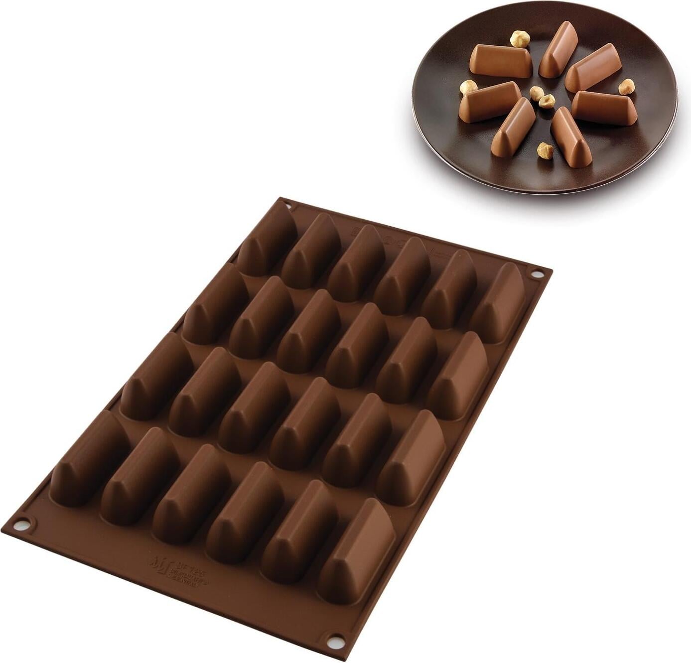 Forma do czekoladek Sf125 Chocogianduia silikonowa