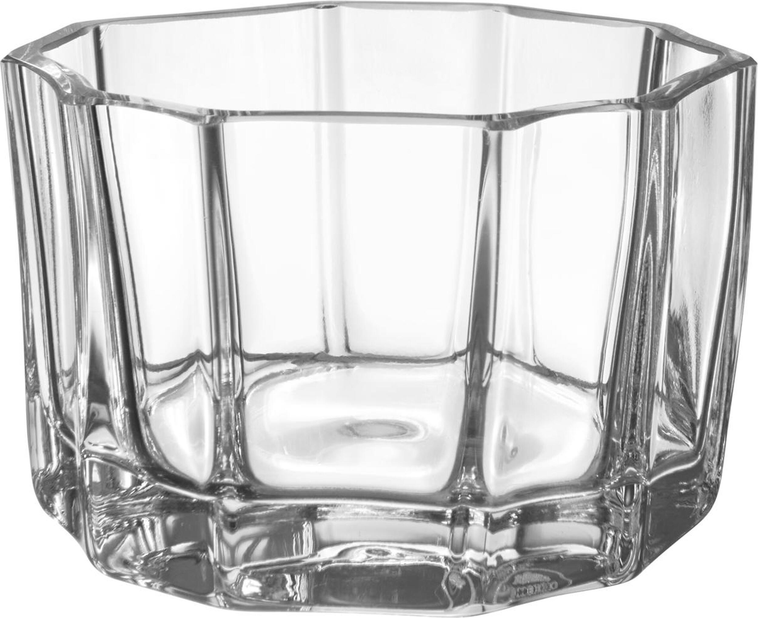 Świecznik na tealighty Reed 4 5 cm transparentny