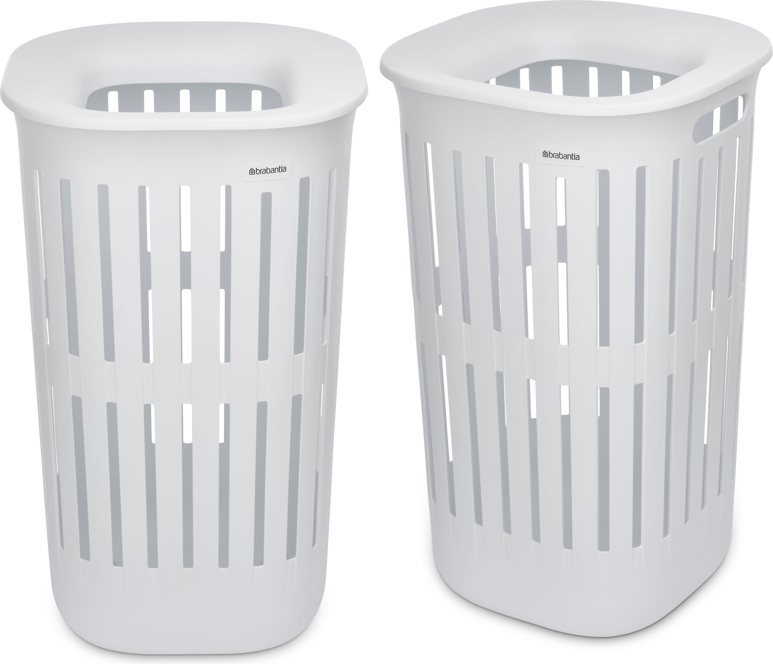 Kosze na pranie Collect-It 55 l białe 2 szt.