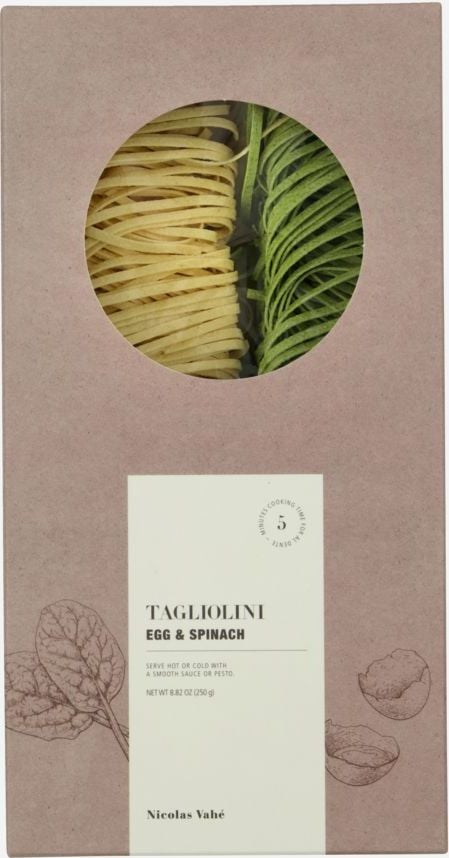 Makaron tagliolini Nicolas Vahe 250 g jajko i szpinak