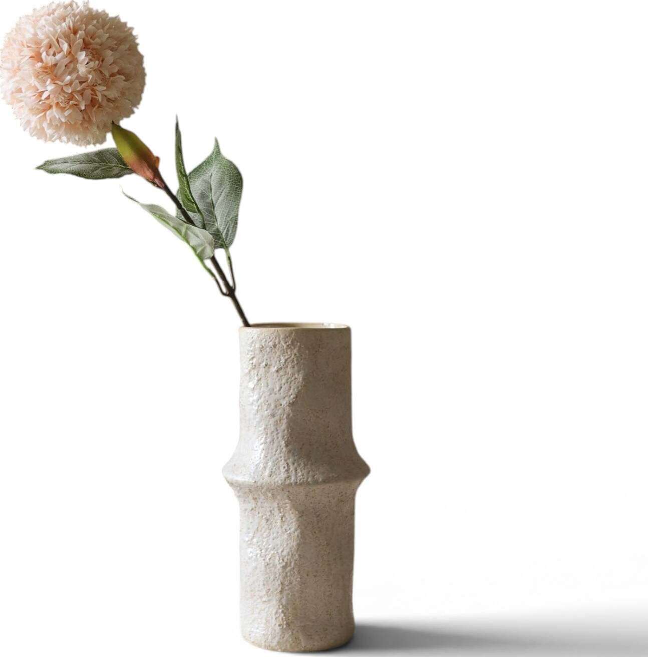 Kwiat sztuczny Botane czosnek ozdobny 75 cm beżowy