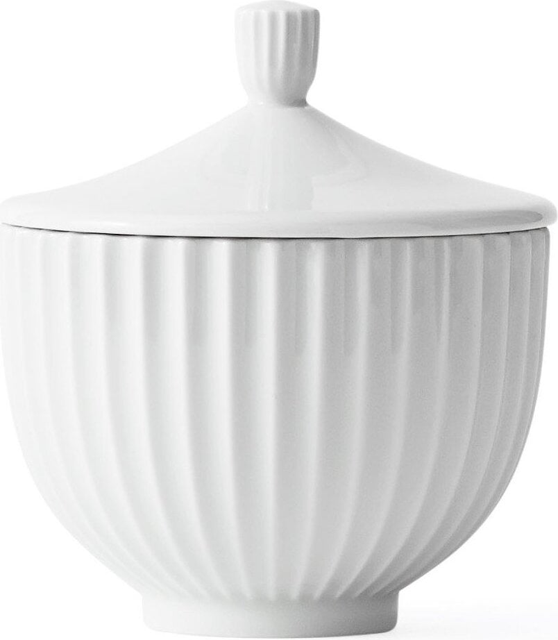 Bomboniera Lyngby biała 10 cm
