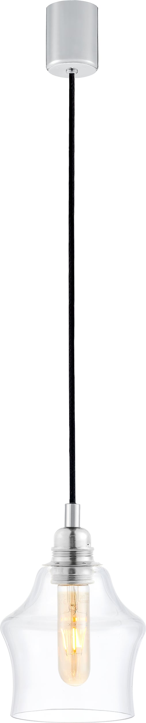 Lampa wisząca Longis II czarna