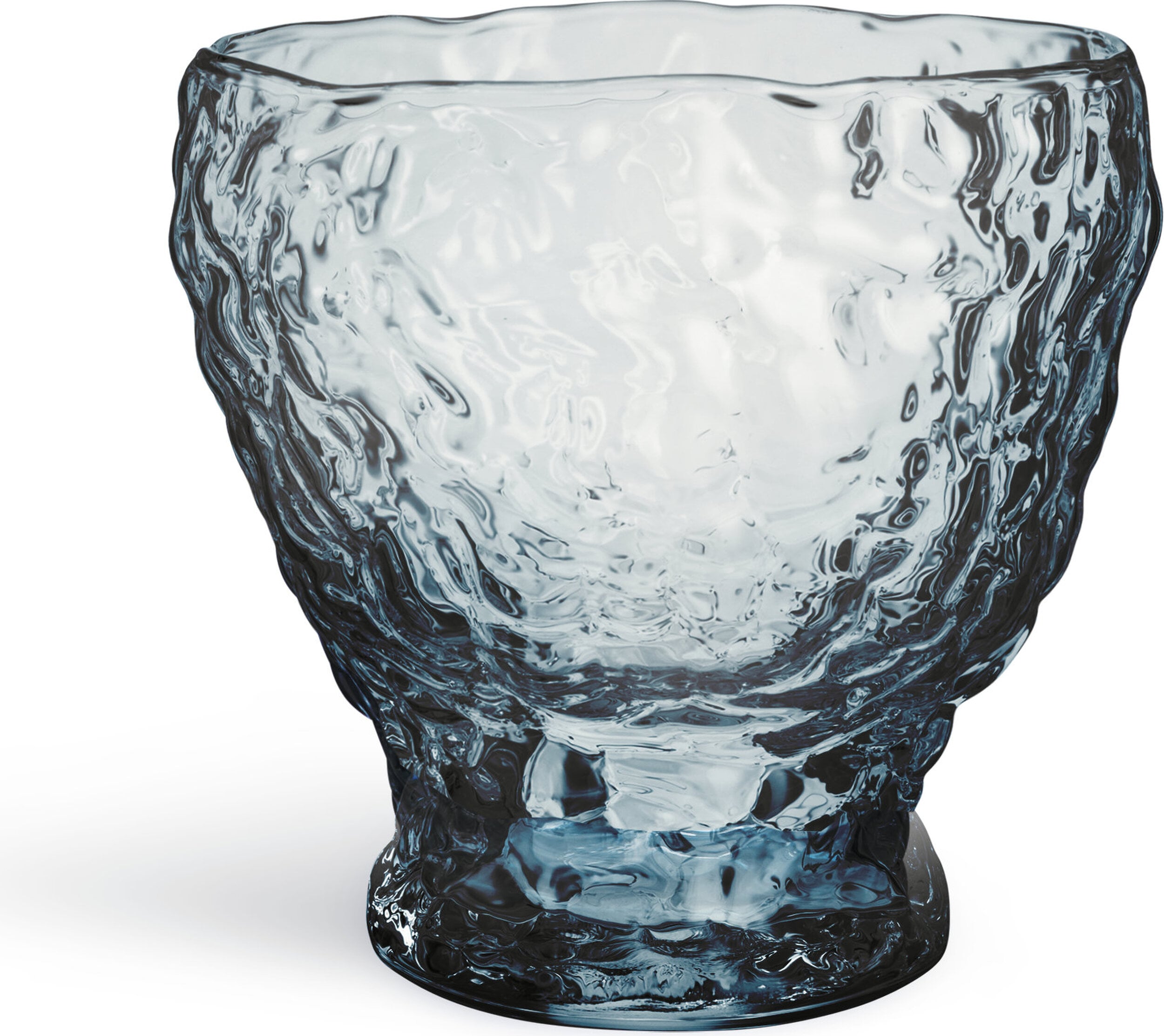 Szklanki Moss 330 ml transparentne niebieskie 2 szt.