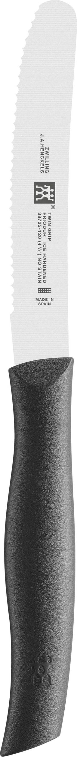 Nóż uniwersalny Twin Grip 12 cm czarny