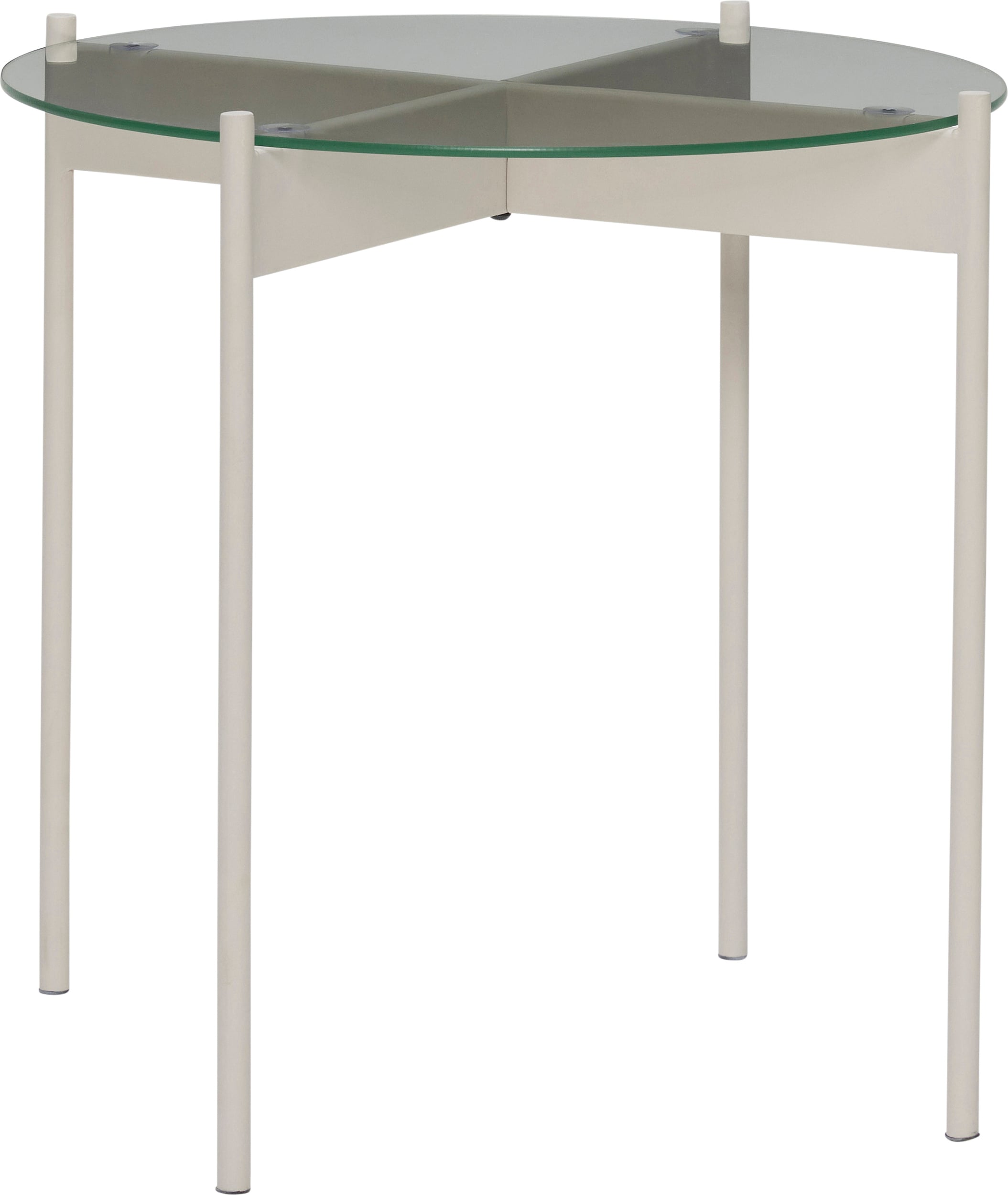 Stolik boczny Beam 45 cm piaskowy