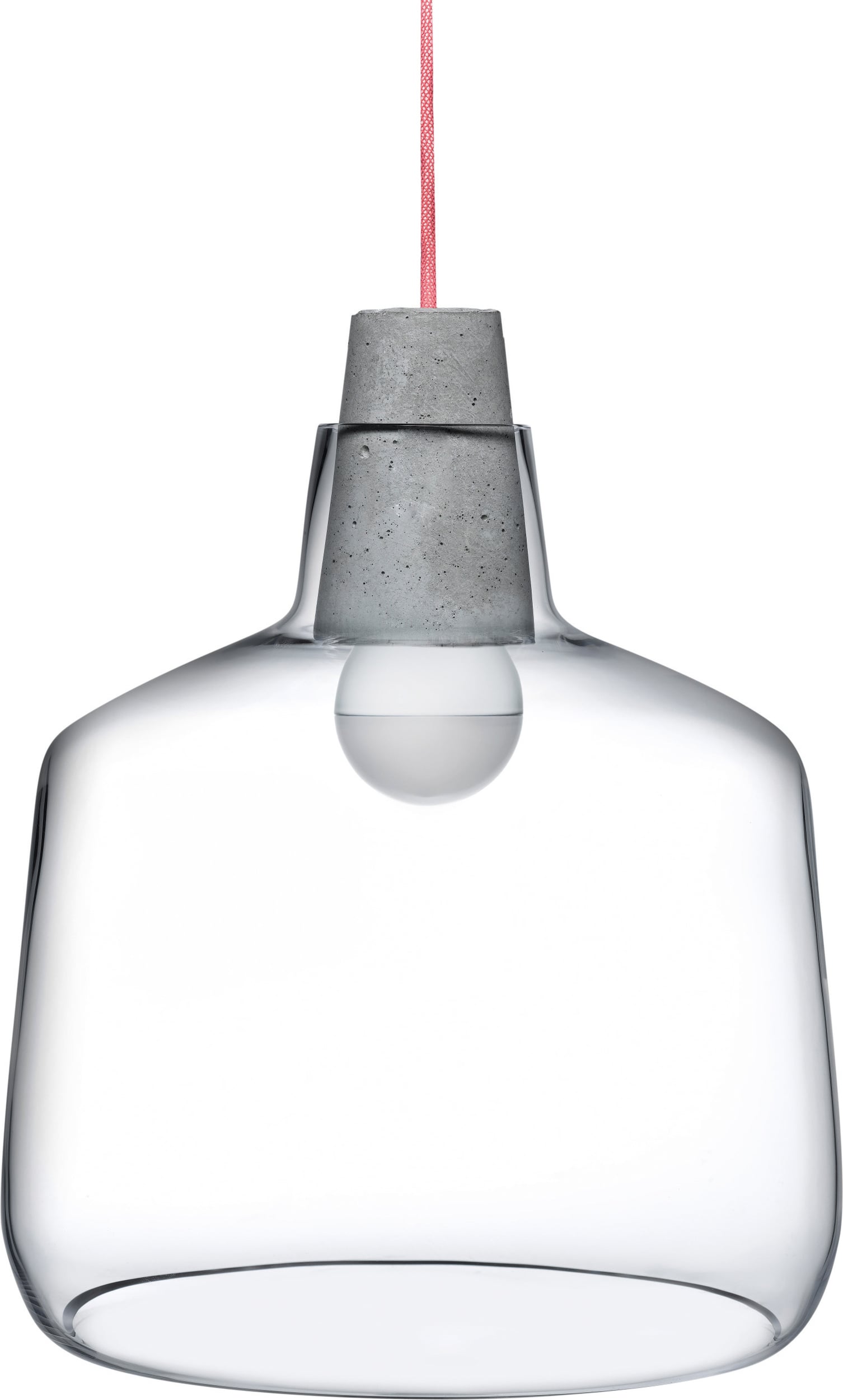 Lampa wisząca Mono M transparentna