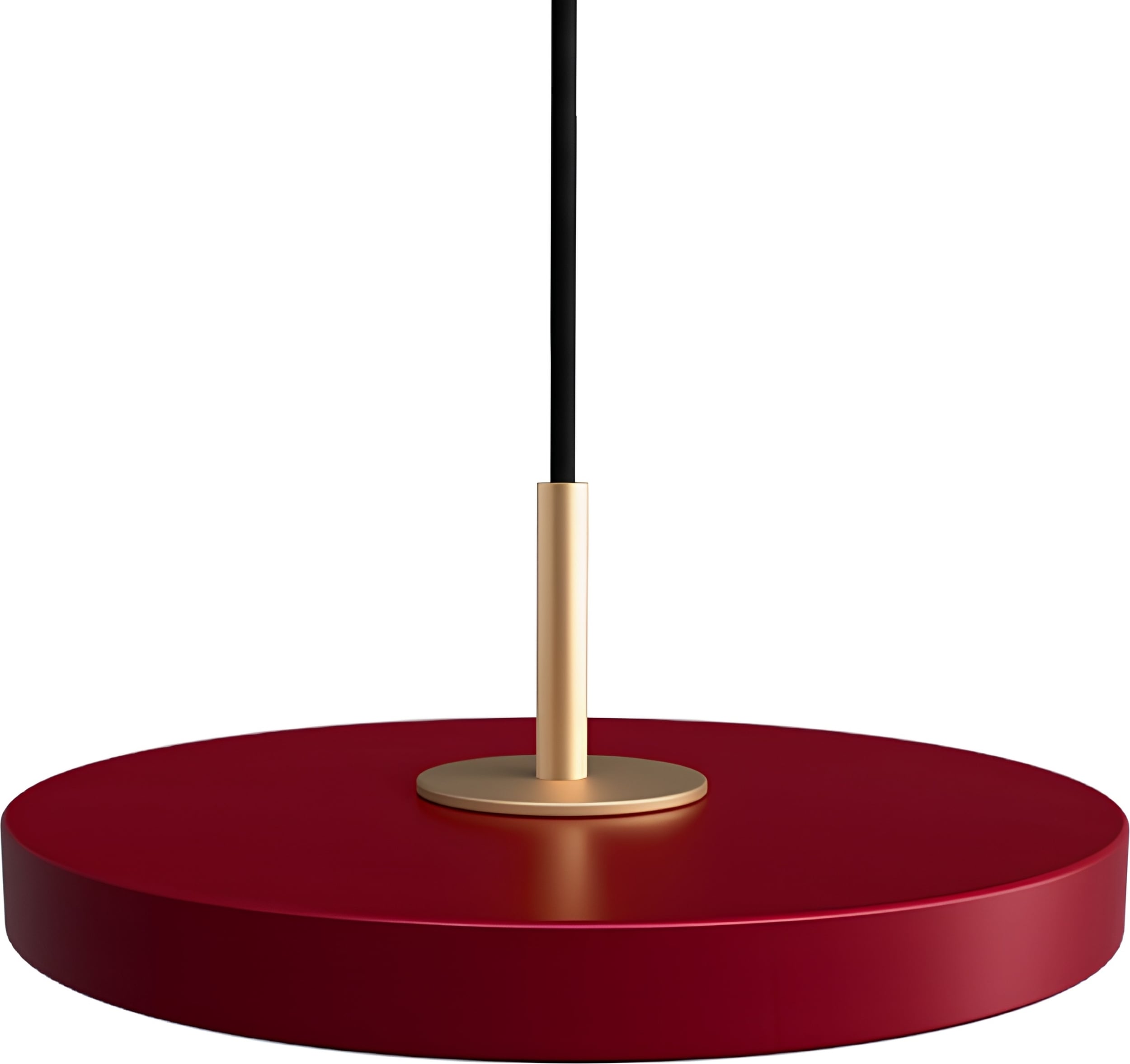 Lampa wisząca Asteria Micro rubinowa czerwień