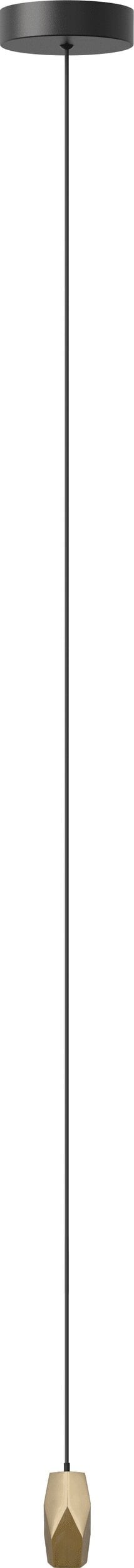 Lampa wisząca Brighter Days Penta 1 mosiądz