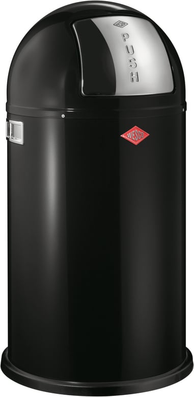 Kosz na śmieci PushBoy 50 l czarny