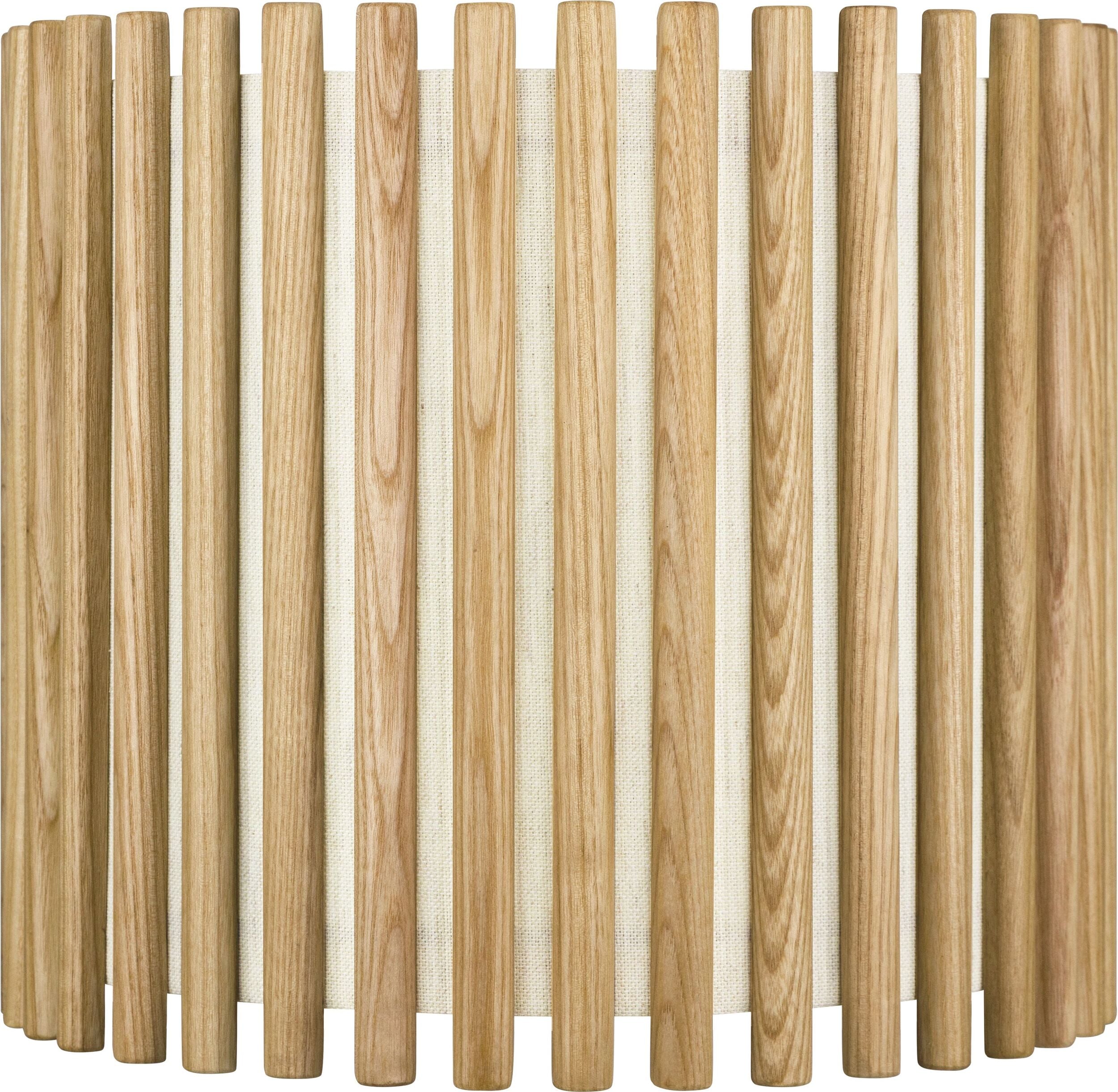 Lampa Komorebi okrągła 29 4 cm naturalny dąb