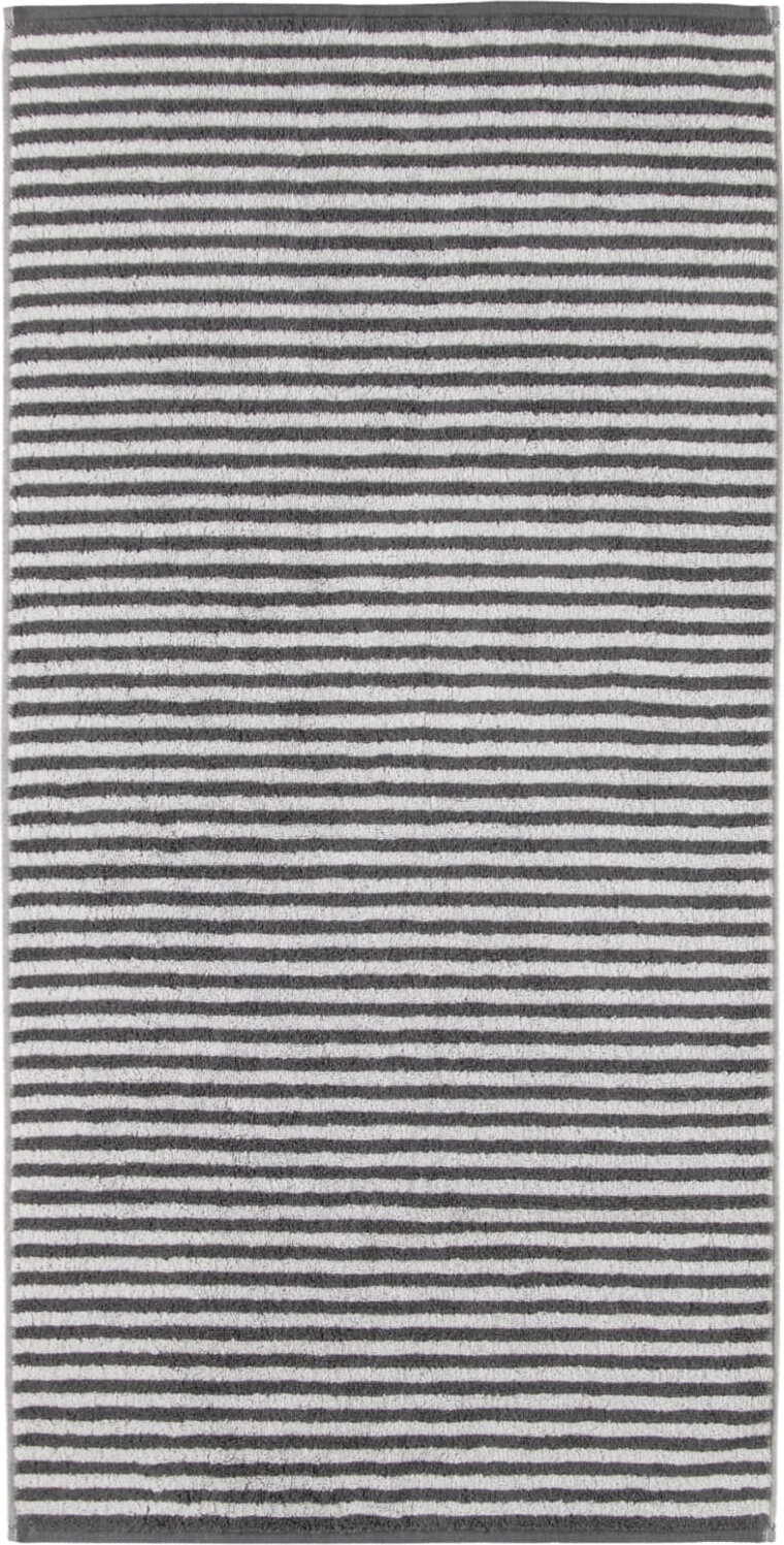 Ręcznik kąpielowy Club w paski 70 x 140 cm ciemnoszary