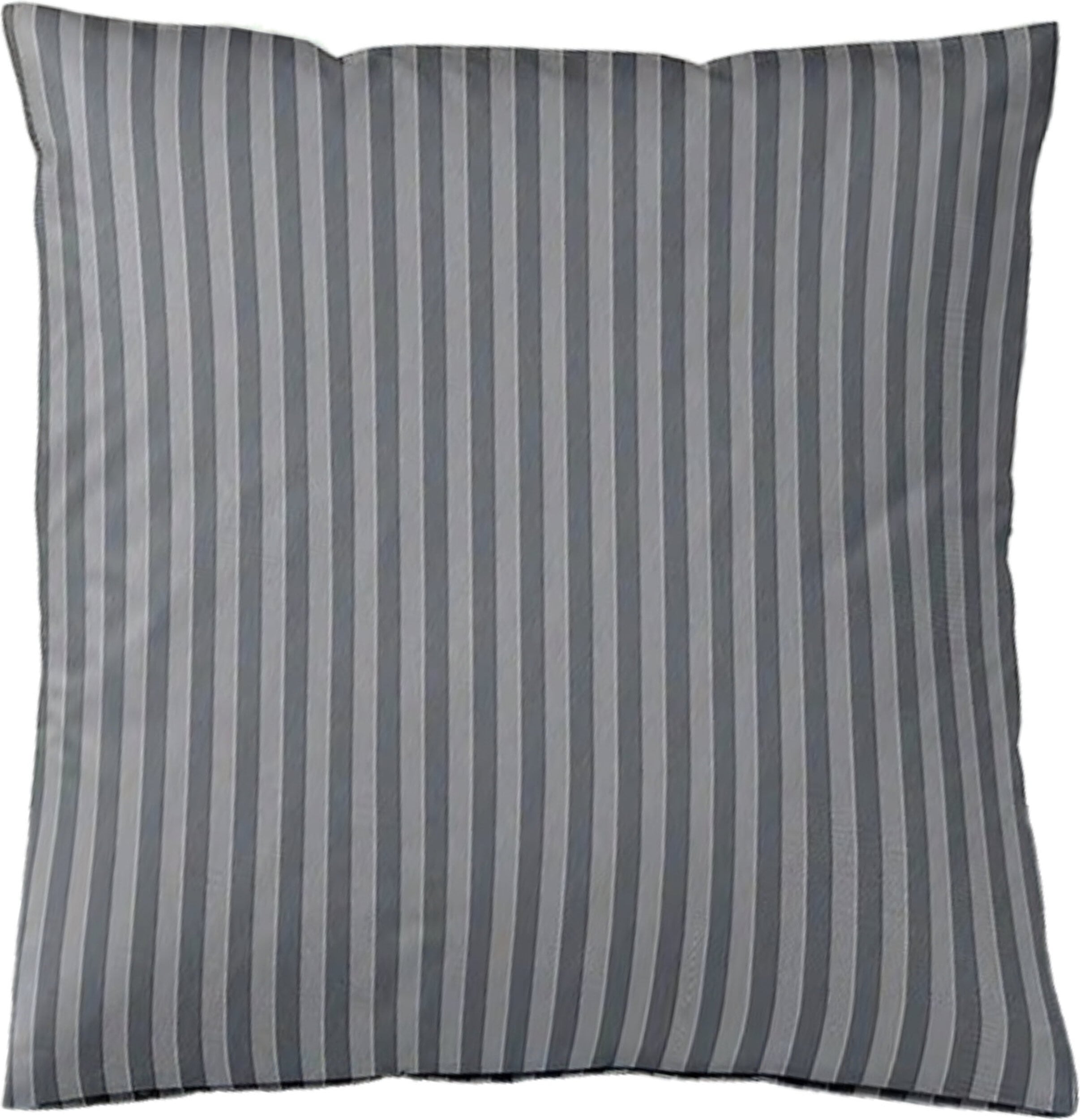 Poszewka na poduszkę Soft Lines 70 x 90 cm szara z bawełny flanelowej