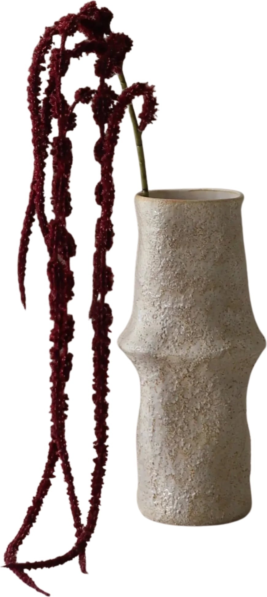 Gałązka sztuczna Botane amarantus 112 cm czerwony