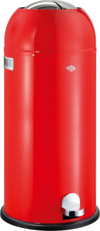 Kosz na śmieci KickMaster Maxi 40 l czerwony
