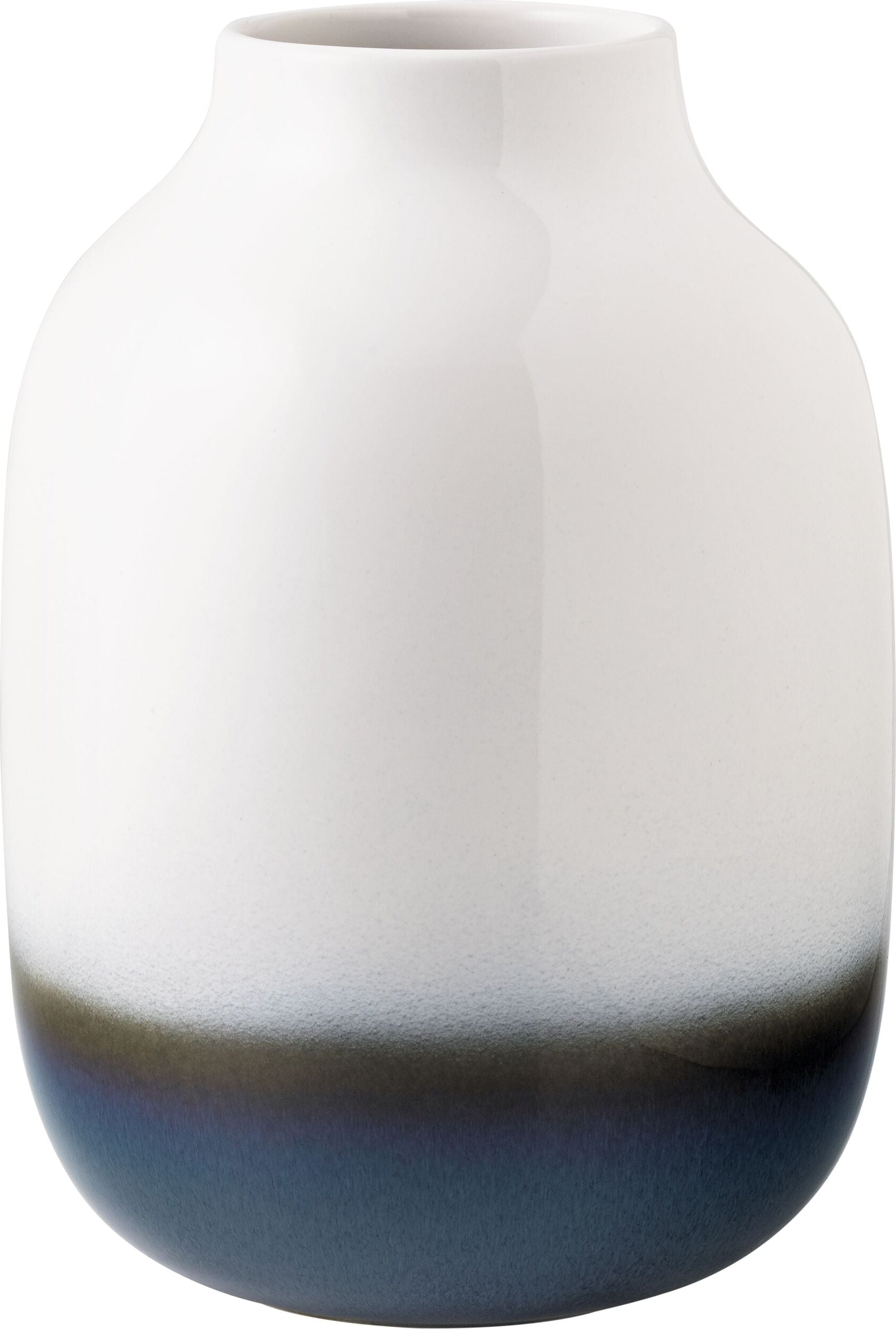 Wazon Lave Home Nek 21 9 cm biało-niebieski