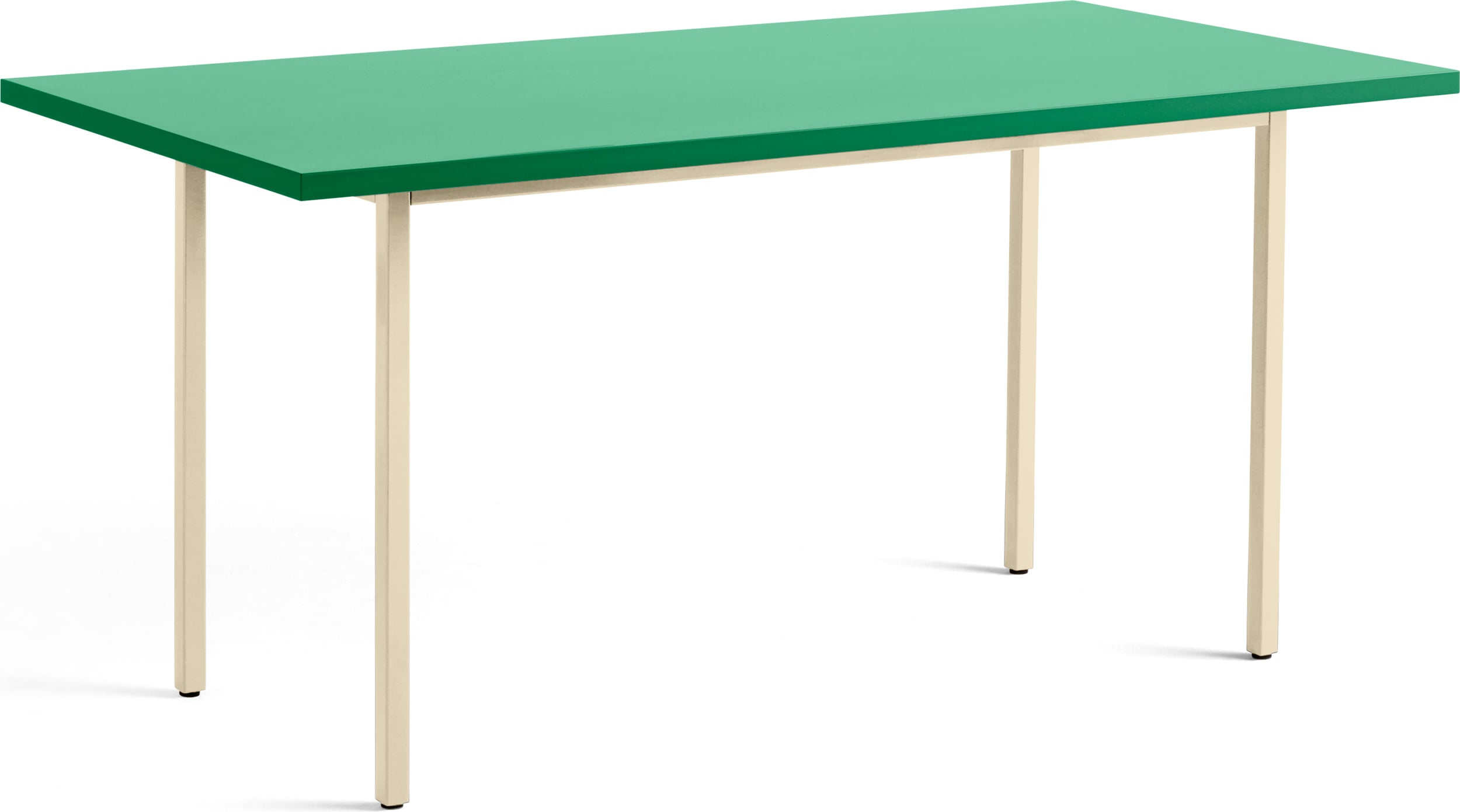 Stół Two-Colour 160 x 82 cm zielono-beżowy
