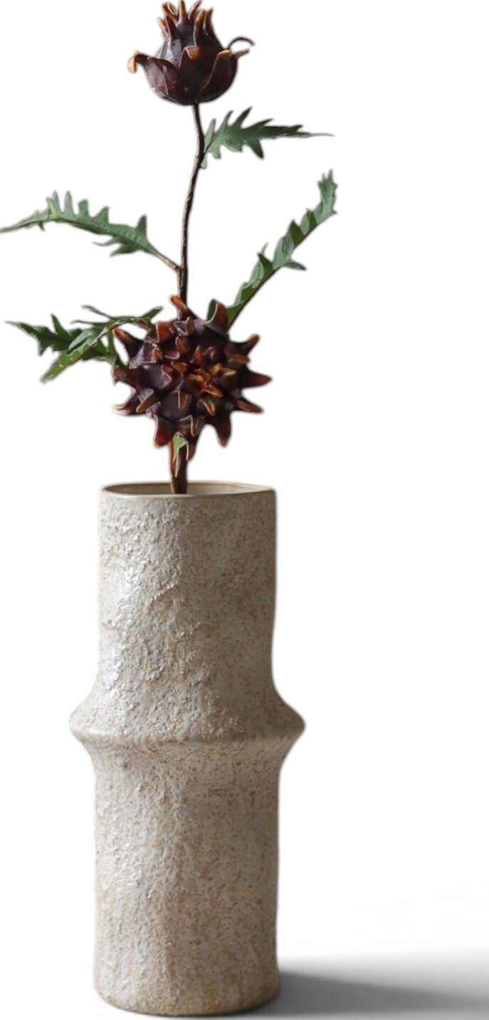 Kwiat sztuczny Botane karczoch 58 cm brązowy