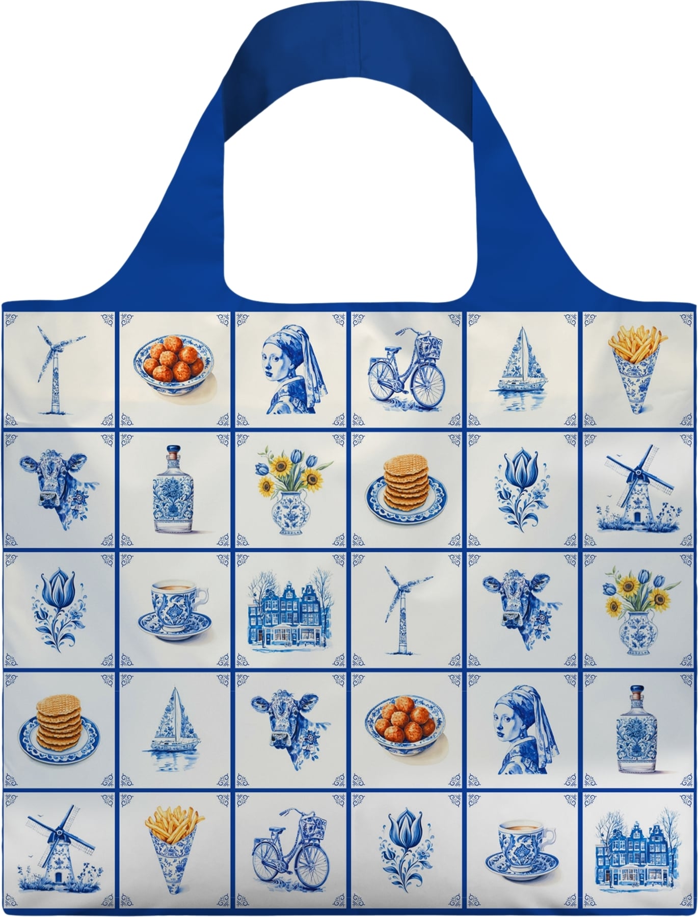 Torba LOQI Artist Delft Heritage z recyklingu