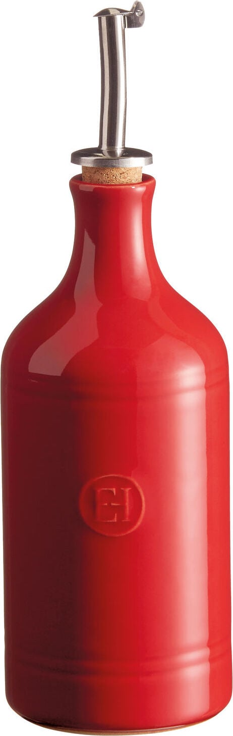 Butelka na oliwę Emile Henry 450 ml czerwona