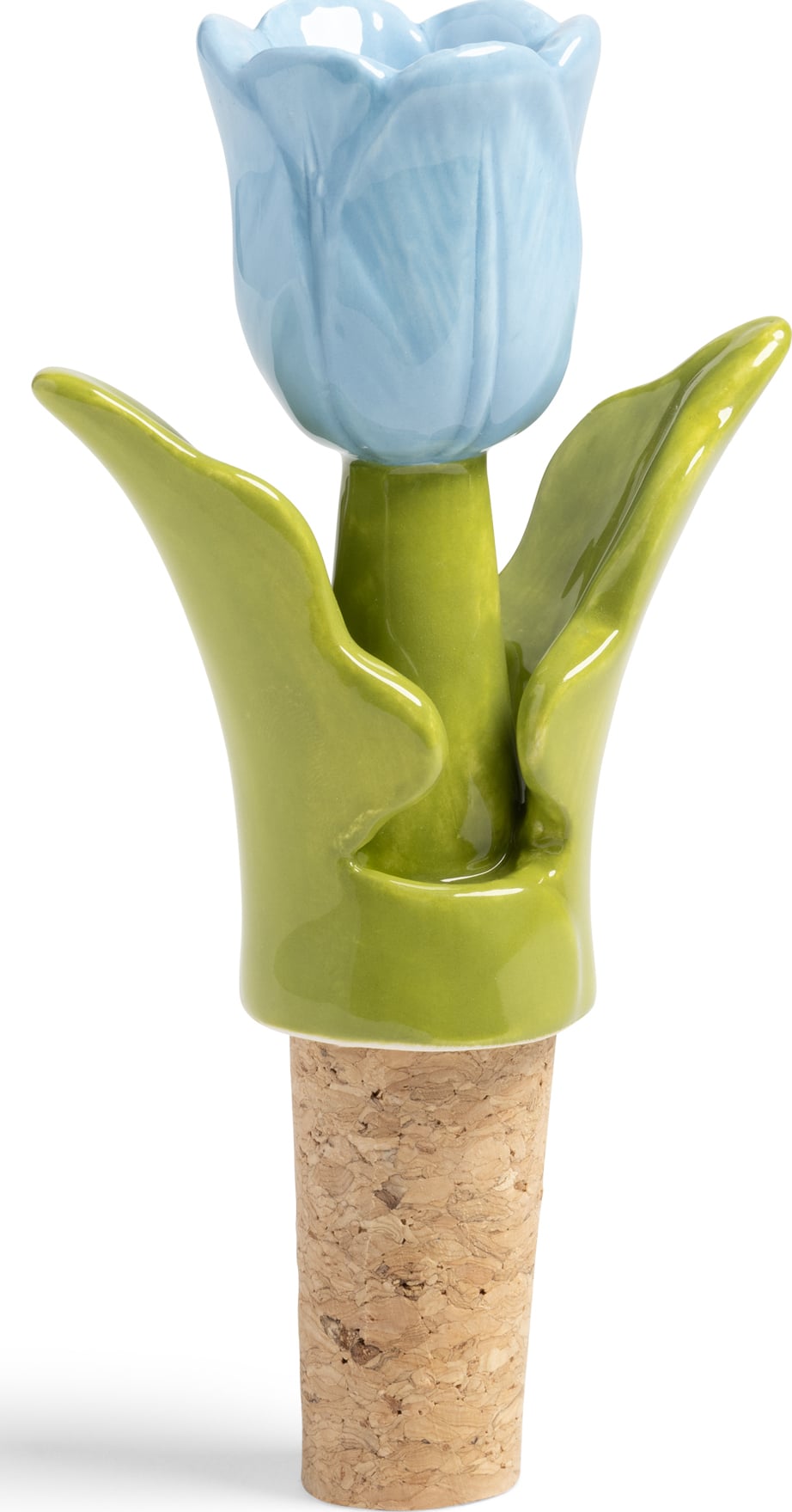 Korek do wina Tulip niebieski