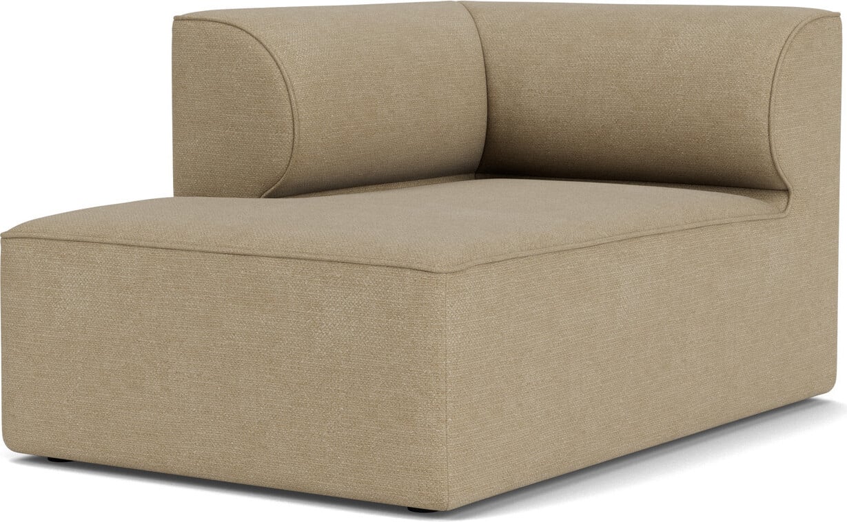 Szezlong lewostronny sofy modułowej Eave Bouclé 86 x 129 cm beżowy