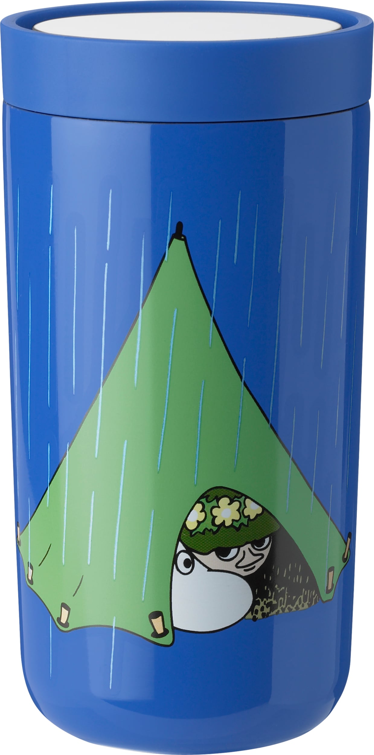 Kubek termiczny To-Go Click Muminki 200 ml kobaltowy