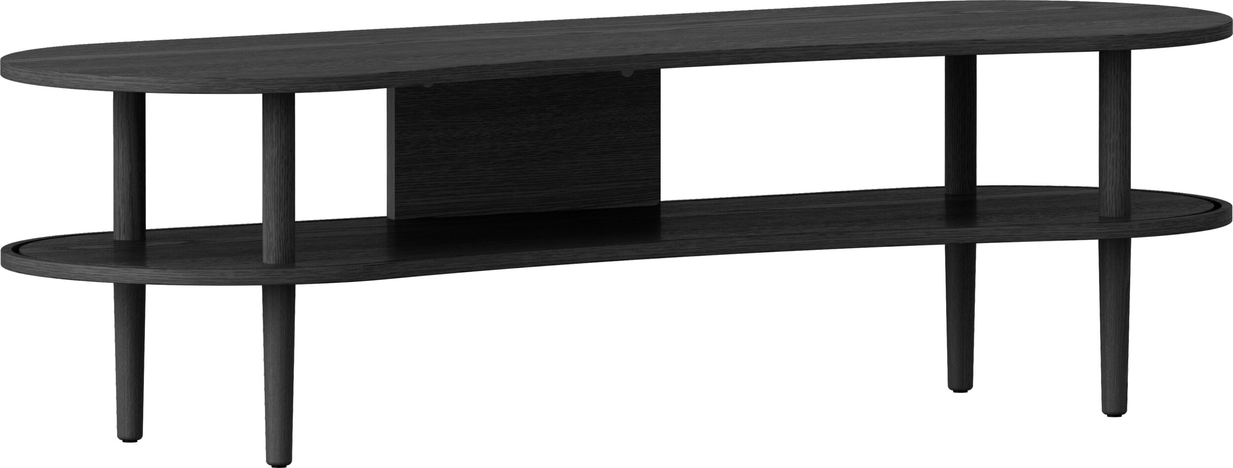 Szafka modułowa Audacious 140 cm czarny dąb