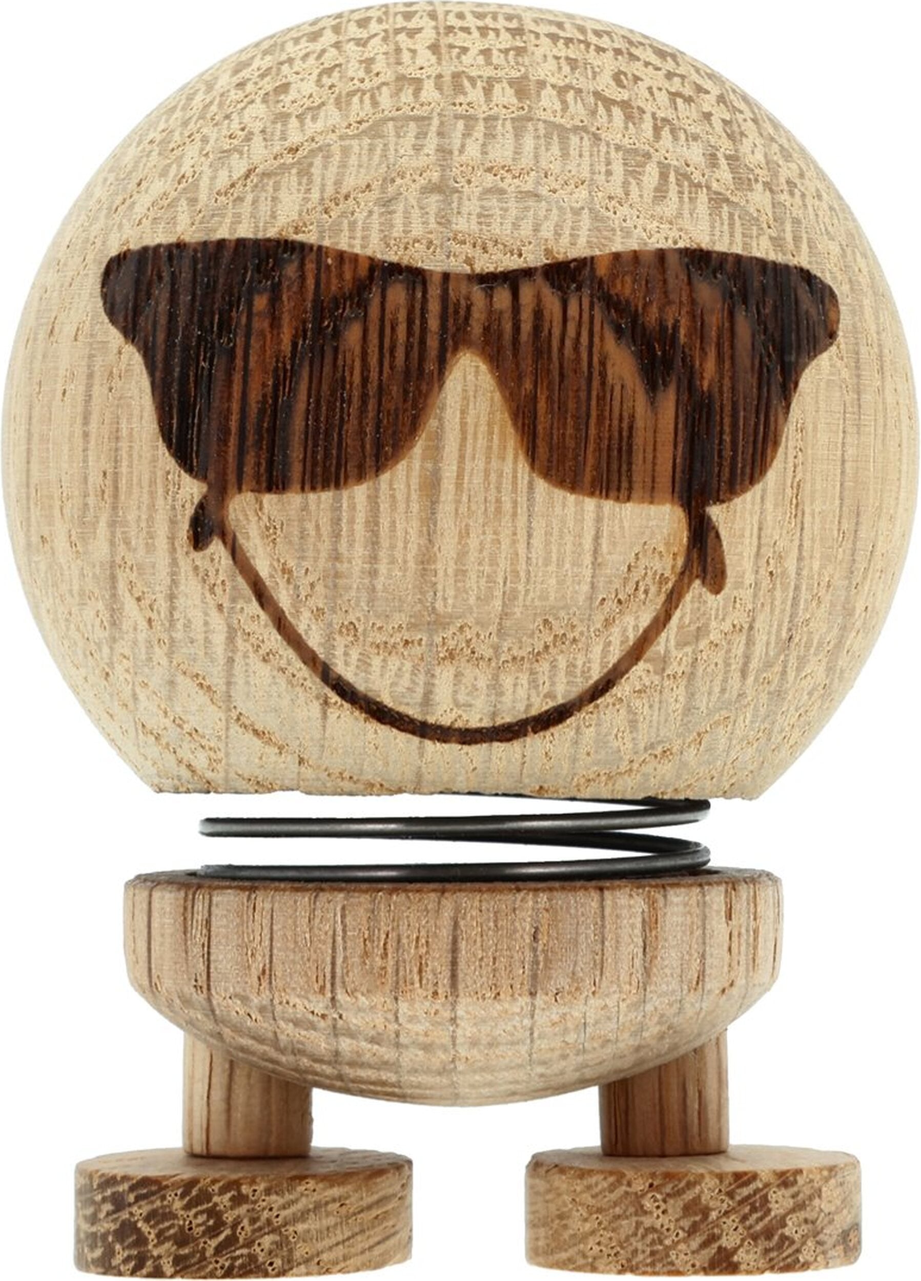 Figurka Smiley Cool S dąb