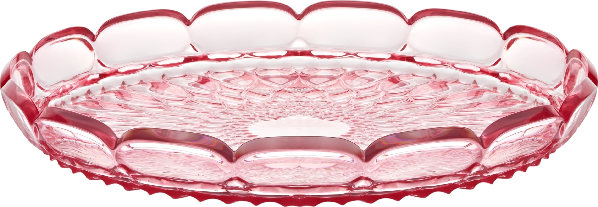 Taca do serwowania Vanity 30 cm różowa