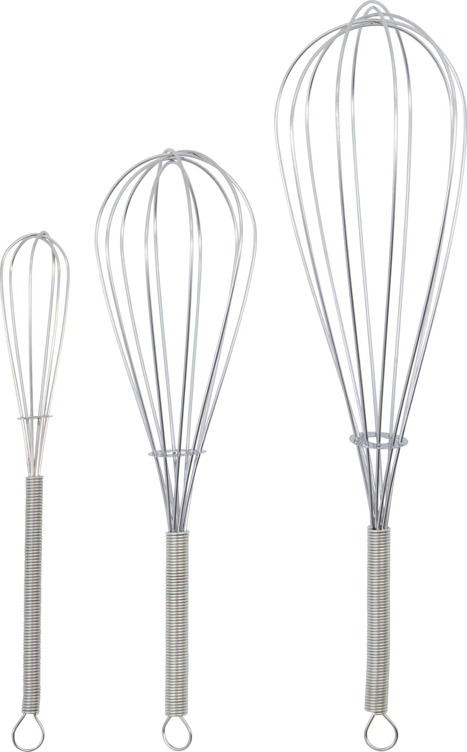 Trzepaczki NVWhisk srebrne 3 szt.