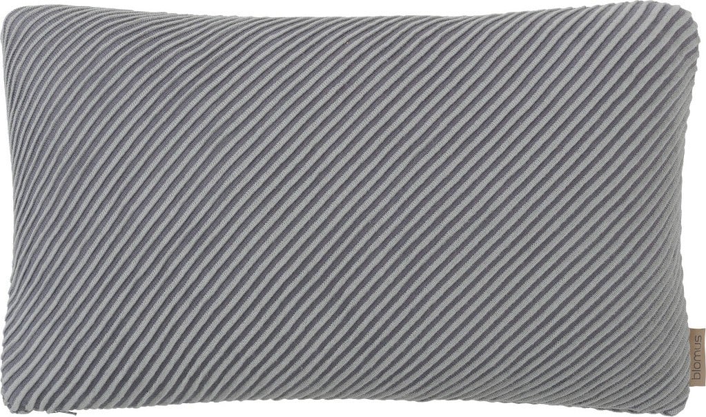 Poszewka na poduszkę Ribb 30 x 50 cm pewter