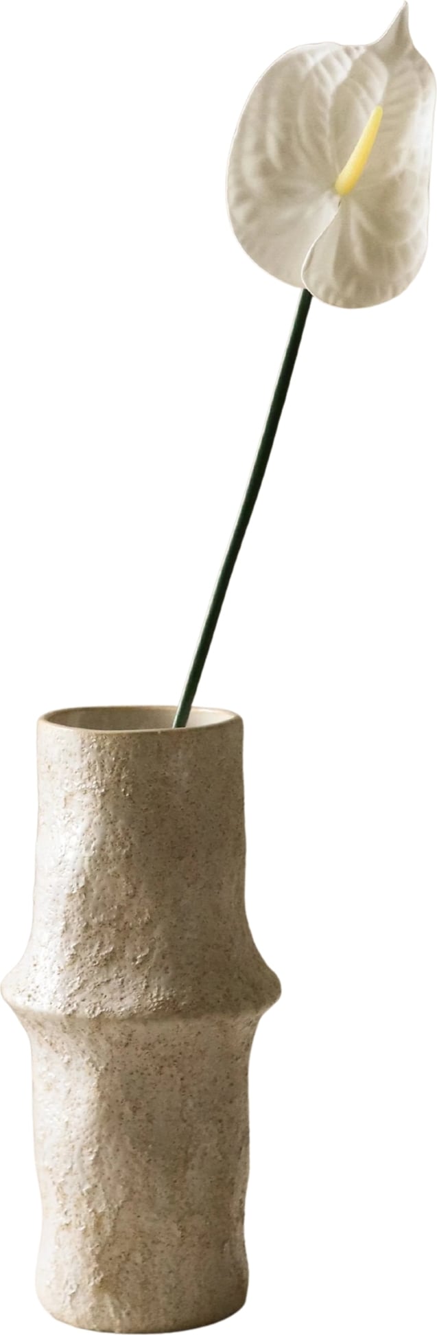 Kwiat sztuczny Botane anturium 70 cm białe