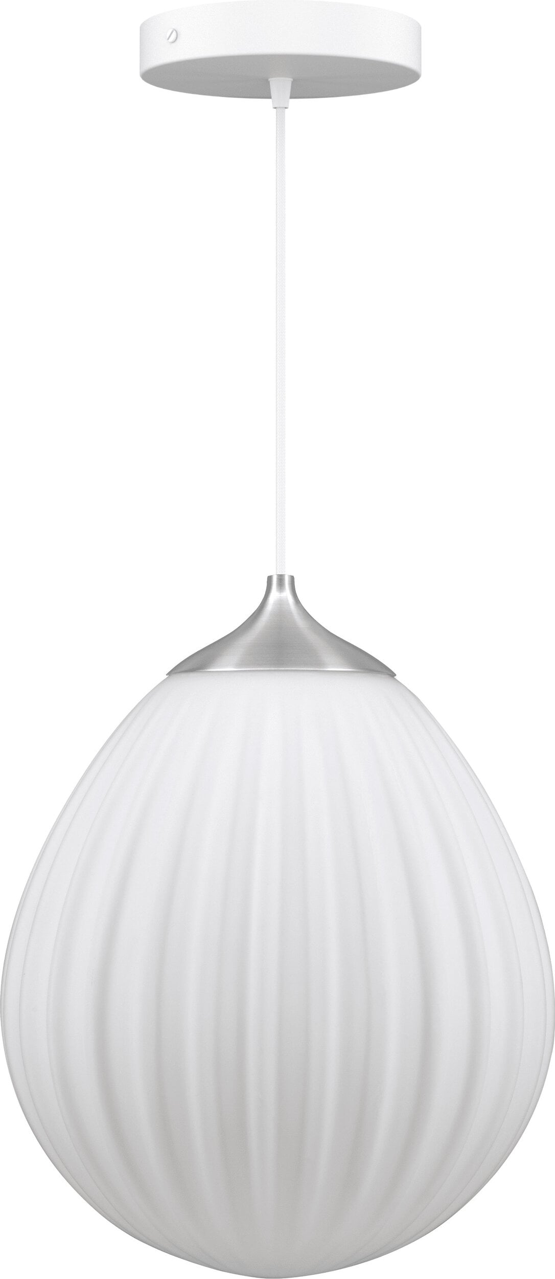 Lampa wisząca Around The World ze srebrnym mocowaniem