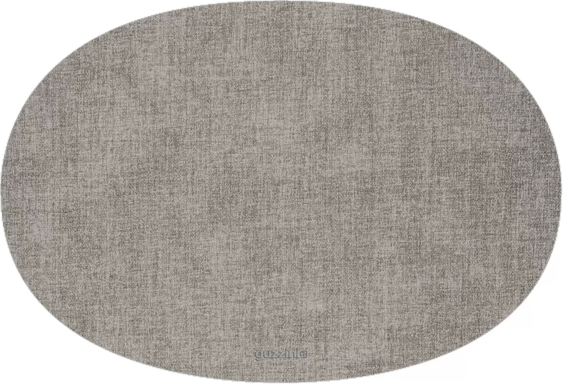 Podkładka pod talerz Tiffany owalna 33 x 48 cm szara