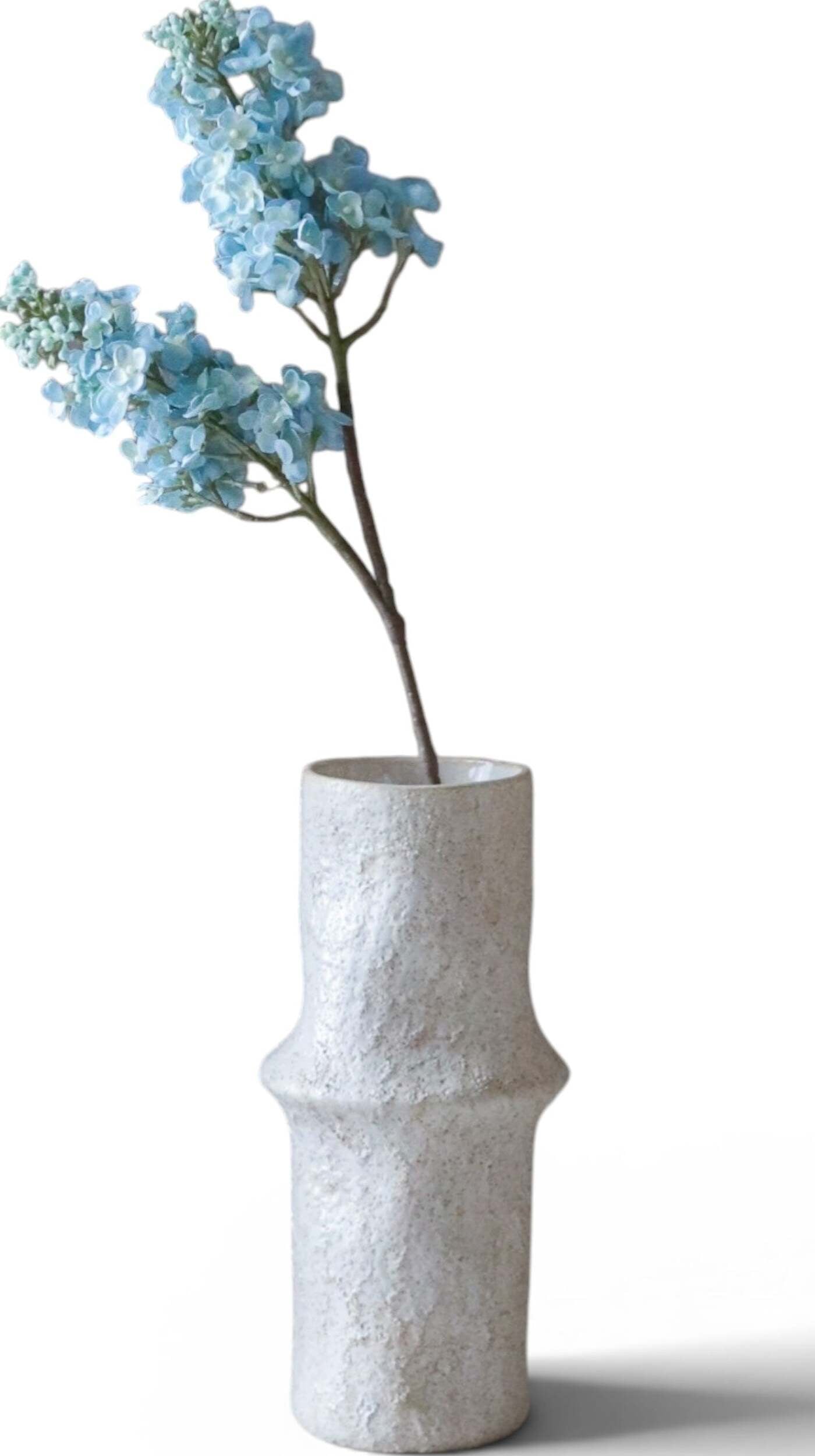 Kwiat sztuczny Botane bez 65 cm jasnoniebieski